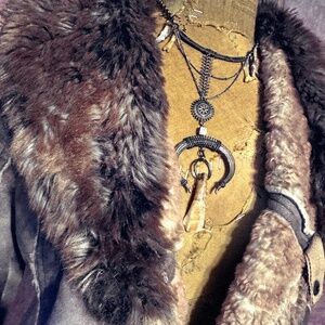 miss sixty fur jacket S